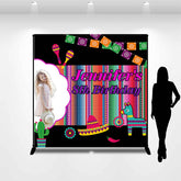 Lofaris Customized Photo Mexican Stripes Birthday Backdrop